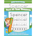 Spencer Letter Tracing for Kids Trace my Name Workbook: Tracing Books for Kids ages 3 - 5 Pre-K & Kindergarten Practice Workbook
