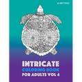 Intricate Coloring Book For Adults Vol 4