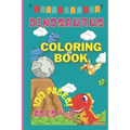 Dinosaurus coloring book -100 pages! - ages 4-8: 100 PAGES AGES 4-8 colouring book- king size colouring book- book ages 4-8- kids activity book- dino