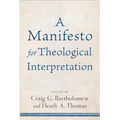 Manifesto for Theological Interpretation