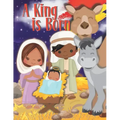 Christmas Nativity Coloring and Activity Book for Kids: A king is Born for African American Kids