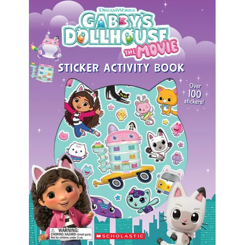 Gabby's Dollhouse: The Movie (Gabby's Dollhouse: Sticker Activity Book with Shiny Stickers)