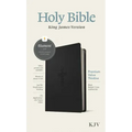 KJV Premium Value Thinline Bible, Filament Enabled (Leatherlike, Black Radiant Cross, Red Letter)