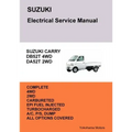 SUZUKI CARRY TRUCK Electrical Service Manual DB52T DA52T