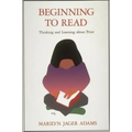 Beginning to Read: Thinking and Learning about Print
