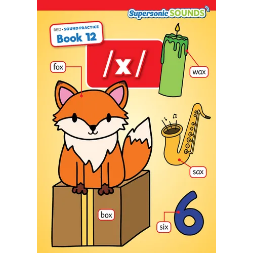 Red Sound Practice Book 12 /X
