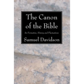 The Canon of the Bible