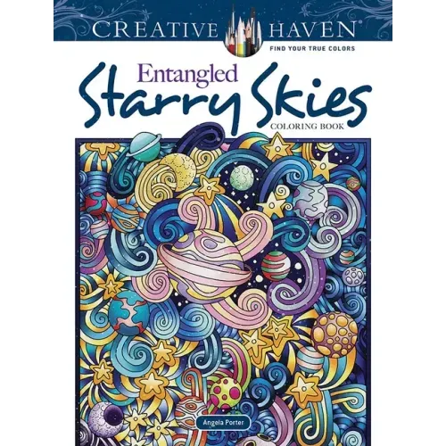 Creative Haven Entangled Starry Skies Coloring Book
