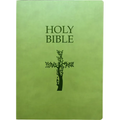 Kjver Holy Bible, Cross Design, Large Print, Olive Ultrasoft: (King James Version Easy Read, Red Letter, Green)