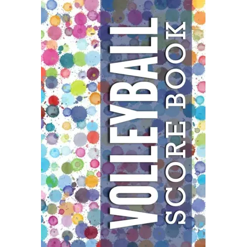 Volleyball Score Book: Personal game tracker for volleyball players