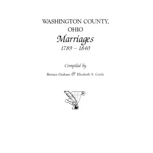 Washington County, Ohio Marriages, 1789-1840