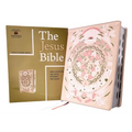 The Jesus Bible Artist Edition, Esv, (with Thumb Tabs to Help Locate the Books of the Bible), Leathersoft, Peach Floral, Thumb Indexed