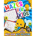 Mazes For Kids Ages 6-12: Bee Maze Activity Book For Kids - 6-8, 6-9, 9-12 and 10-12 years old - Fun and Challenging Maze Puzzles Games for Children
