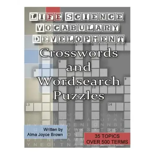 Life Science Vocabulary Development Crosswords and Wordsearch puzzles