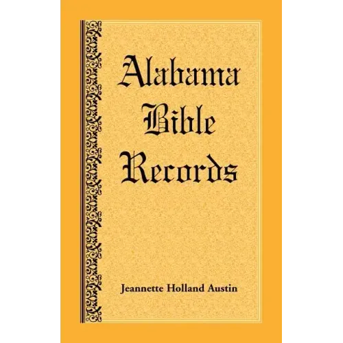 Alabama Bible Records