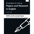 PhraseBook for Writing Papers and Research in English