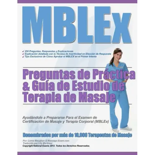 MBLEx Preguntas de Práctica & Guía de Estudio de Terapia de Masaje