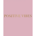 Positive Vibes: A decorative book for coffee tables, bookshelves and interior design styling - Stack deco books together to create a custom look