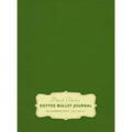 Large 8.5 x 11 Dotted Bullet Journal (Moss Green #14) Hardcover - 245 Numbered Pages