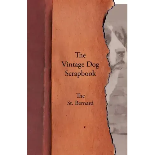 The Vintage Dog Scrapbook - The St. Bernard