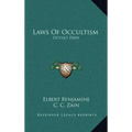 Laws of Occultism: Occult Data