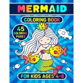 Mermaid Coloring Book For Kids Ages 4-8: Coloring Pages For Kids