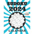 2024 hard Sudoku calendar: 366 challenging Sudoku puzzles With Full Solutions, one puzzle every day of the year, Gift Ideas for Teens, Adults, an