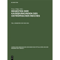 Regesten Von 1025-1204