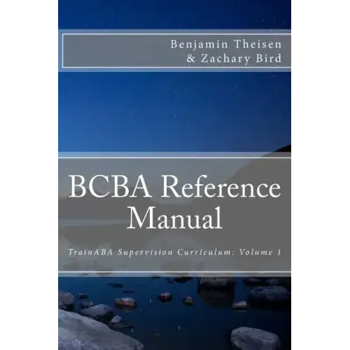 BCBA Reference Manual