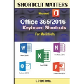 Microsoft Office 365/2016 Keyboard Shortcuts For Macintosh