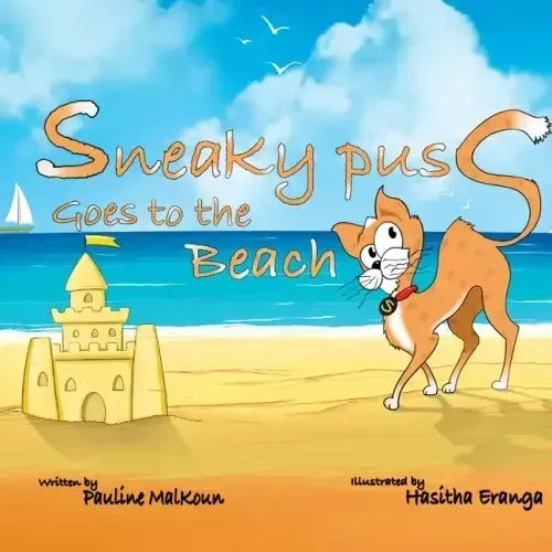 Sneaky Puss Goes to the Beach