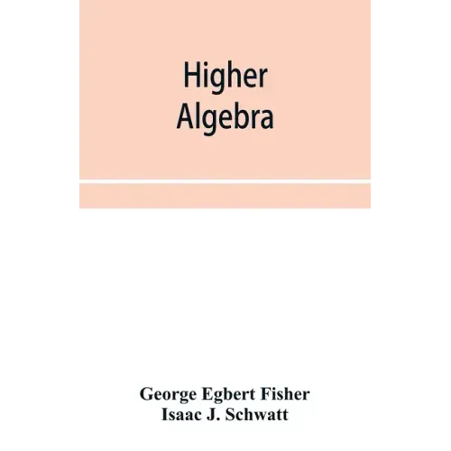 Higher algebra