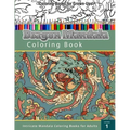 Coloring Book For Grown-Ups: Dragon Mandala Coloring Book
