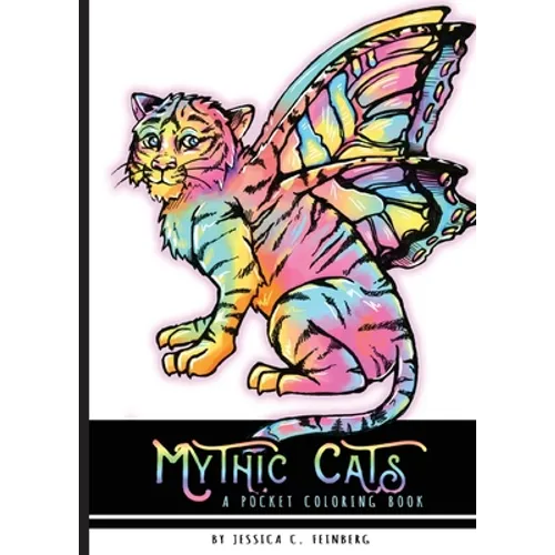 Mythic Cats Pocket Coloring Book
