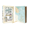 Niv, Beautiful Word Coloring Bible, Large Print, Leathersoft Over Board, Teal: Hundreds of Verses to Color