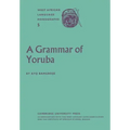A Grammar of Yoruba
