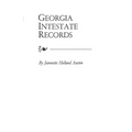 Georgia Intestate Records
