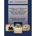 Supreme Court of Illinois Et Al., Petitioners, V. Basil D. Ktsanes. U.S. Supreme Court Transcript of Record with Supporting Pleadings