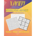 Variety Puzzles Book For Adults 300+ Puzzles: Puzzle Books For Adults