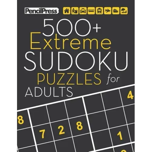 500+ Extreme Sudoku Puzzles for Adults: Sudoku Puzzle Books Extreme (with answer
