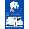 Papa i wrote a book about you because you are a precious thing do not will repeat twice in this life: Fill in the blanks book with beautiful memories
