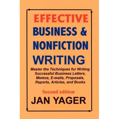 Effective Business & Nonfiction Writing