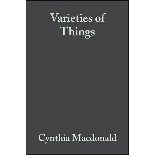 Varieties of Things: Foundations of Contemporary Metaphysics