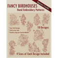 Fancy Birdhouses Hand Embroidery Patterns
