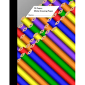 White Drawing Paper (70 Sheets) Pencil Cover