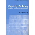 Capacity-Building: An Approach to People-Centred Development