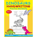 Dinosaurs Handwriting Practice Workbook: Trace Letters: Alphabet, Age 3-5, Fun Alphabet Tracing Activity Learning and Coloring Workbook for Pre K and