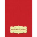 Large 8.5 x 11 Dotted Bullet Journal (Red #3) Hardcover - 245 Numbered Pages