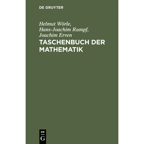Taschenbuch der Mathematik