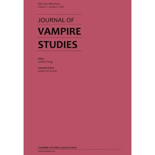 Journal of Vampire Studies: Vol. 2, No. 1 (2021)
